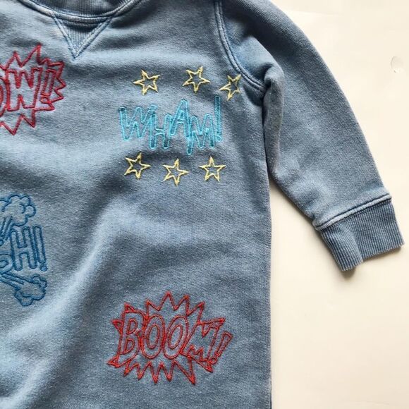 Tucker + Tate knit washed out jumpsuit VGUC  12 months - Picture 3 of 7